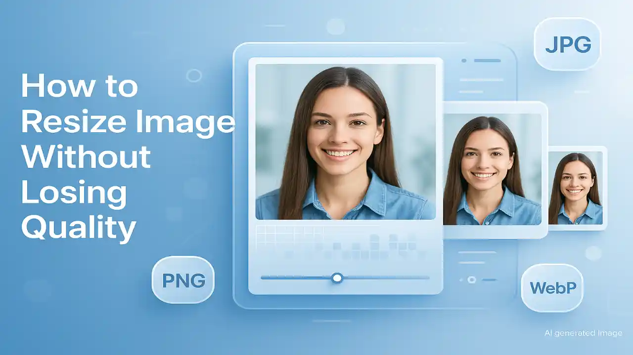 Example of how to resize image without losing quality